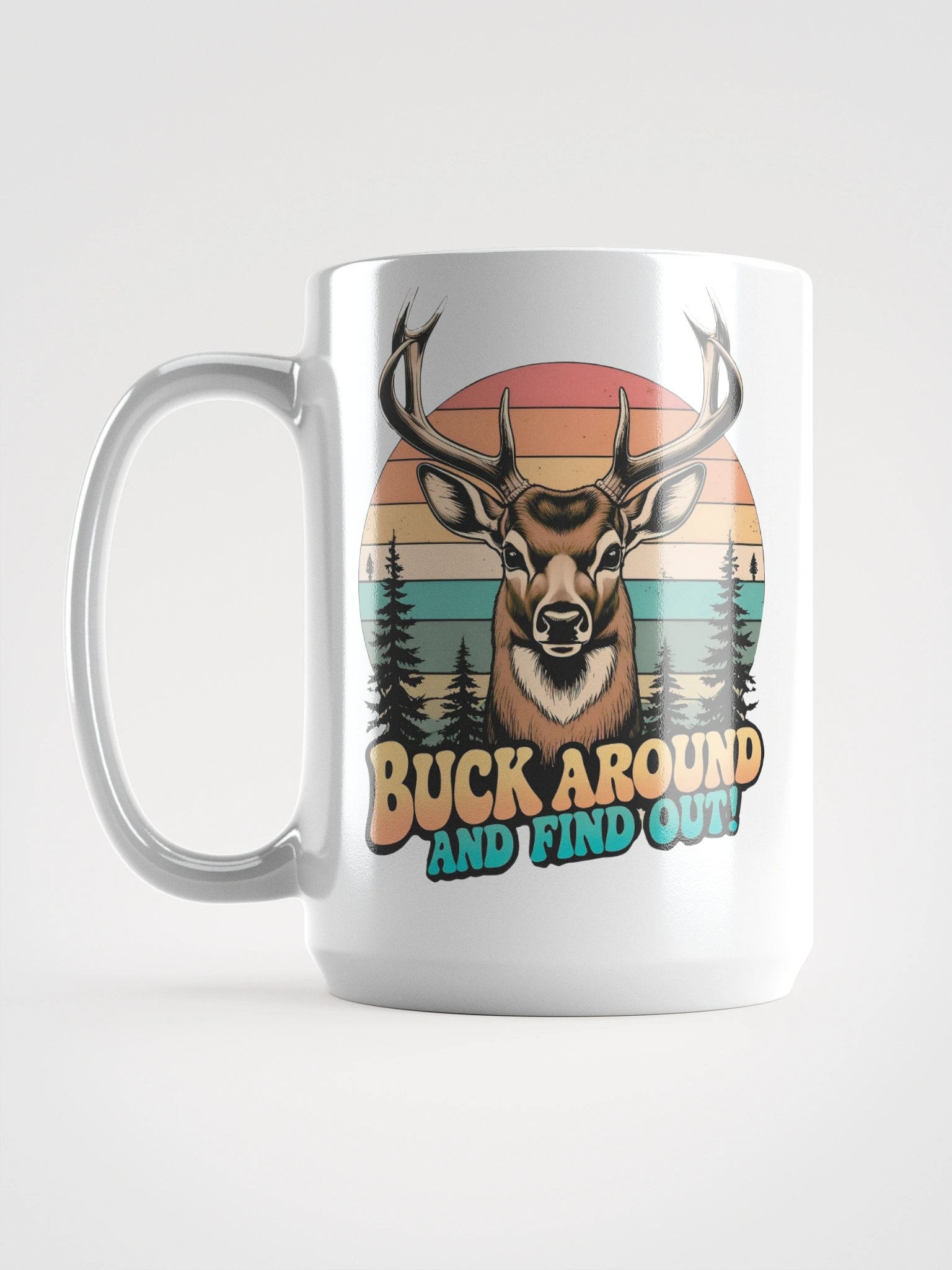 Buck Around Sunset Mug product image (3)