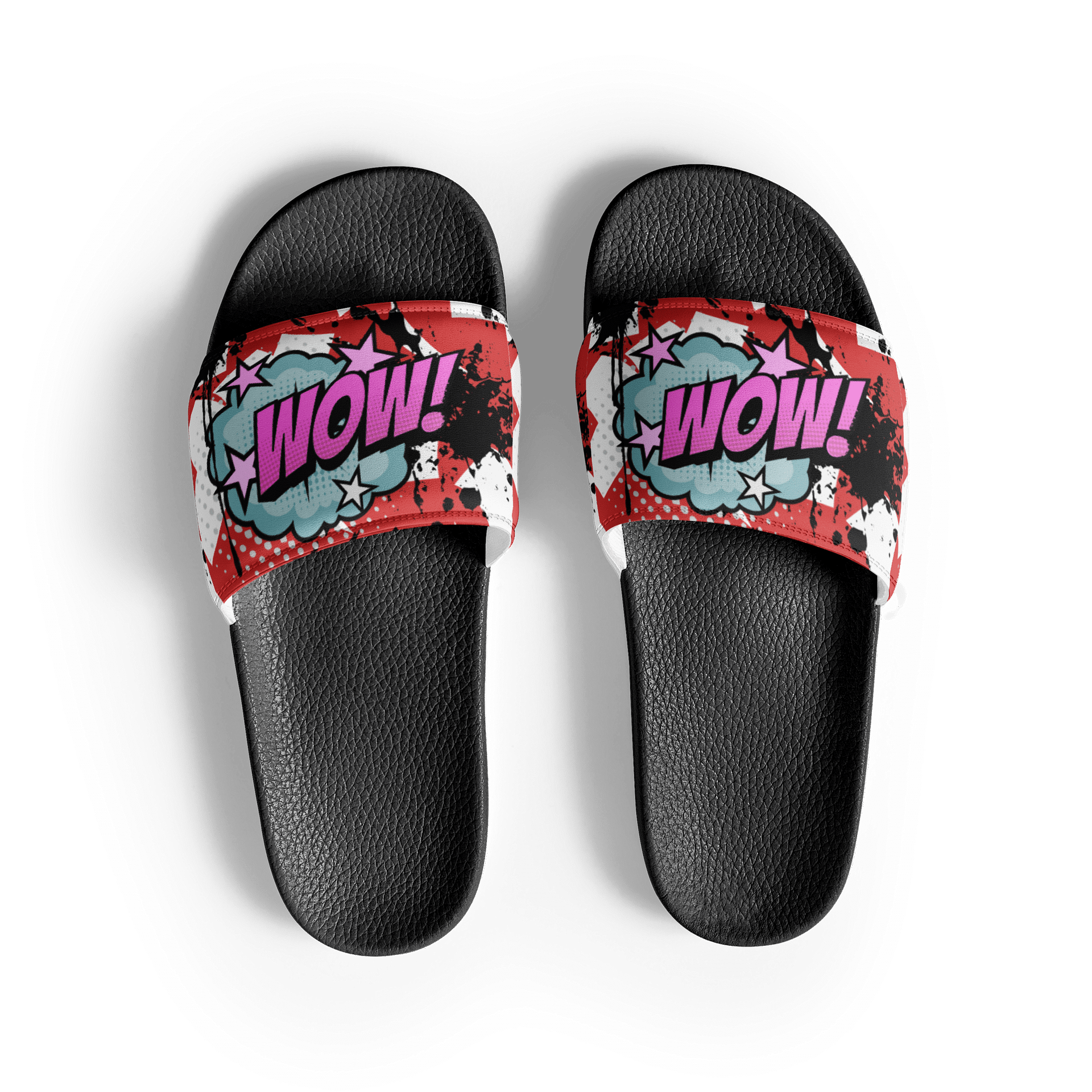 iMOM / WOW! Pop Art Women's Slides product image (3)