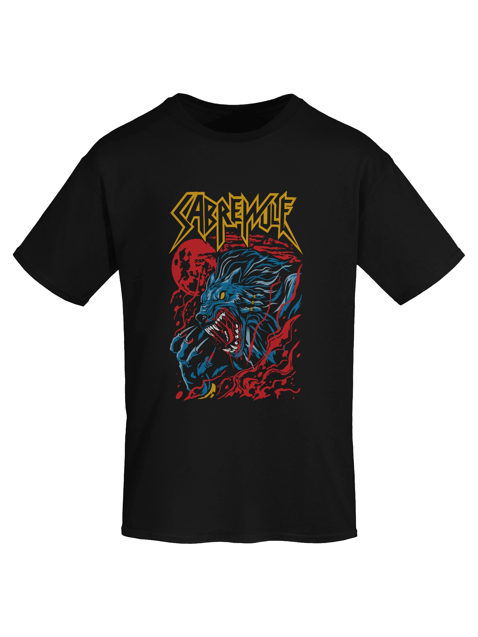 Vivid Wolf Graphic Tee product image (7)