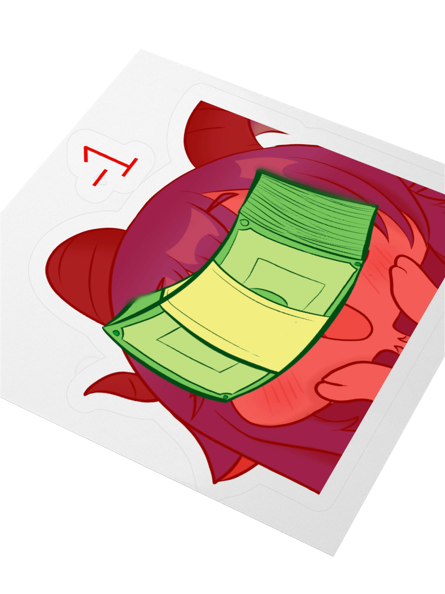 Aqwamog Money Damage Sticker product image (3)