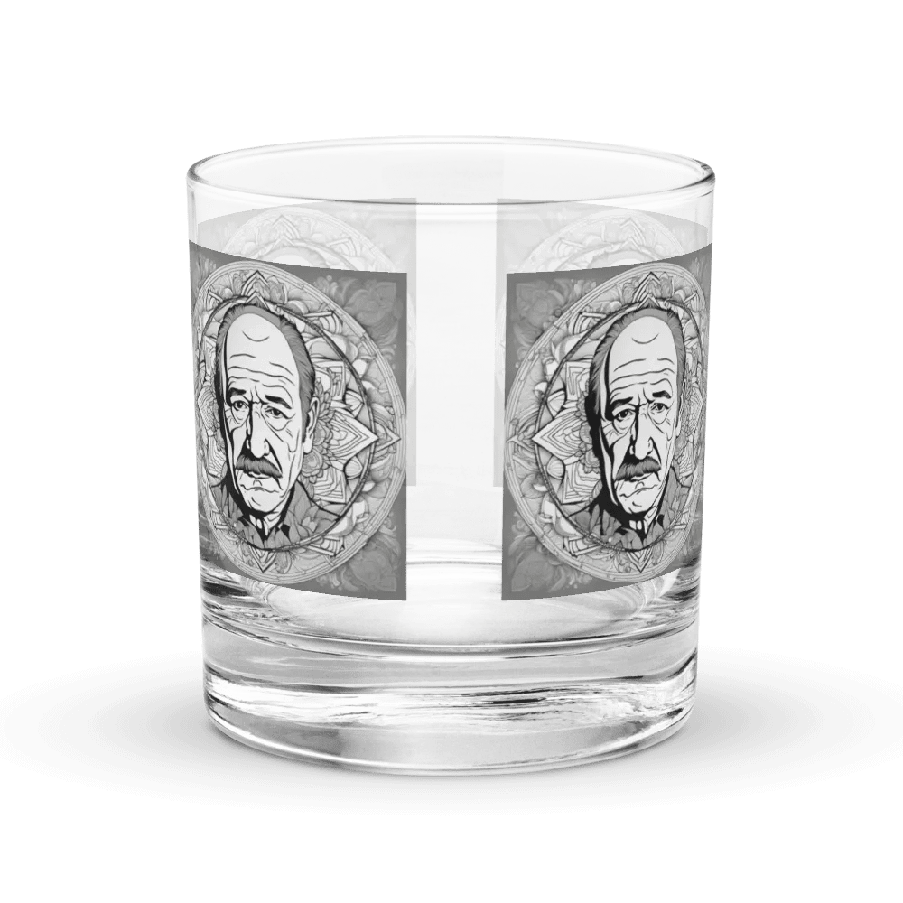 Symmetric Soul: 4-Piece Portrait Glass Set product image (1)