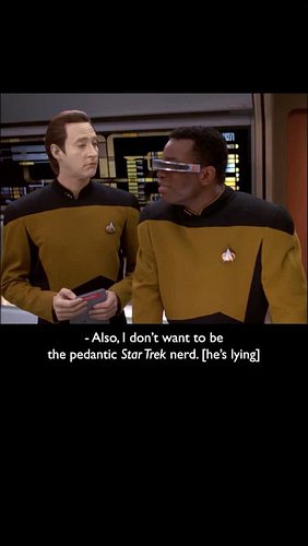 Pedantic Star Trek nerd complains about fictional sci-fi technology for 82 seconds

Catch the full podcast at NewbieStarTrek....