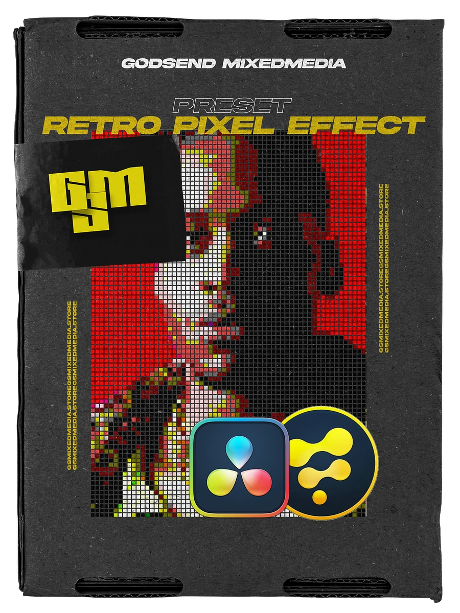 Retro Pixel Effect Preset product image (1)