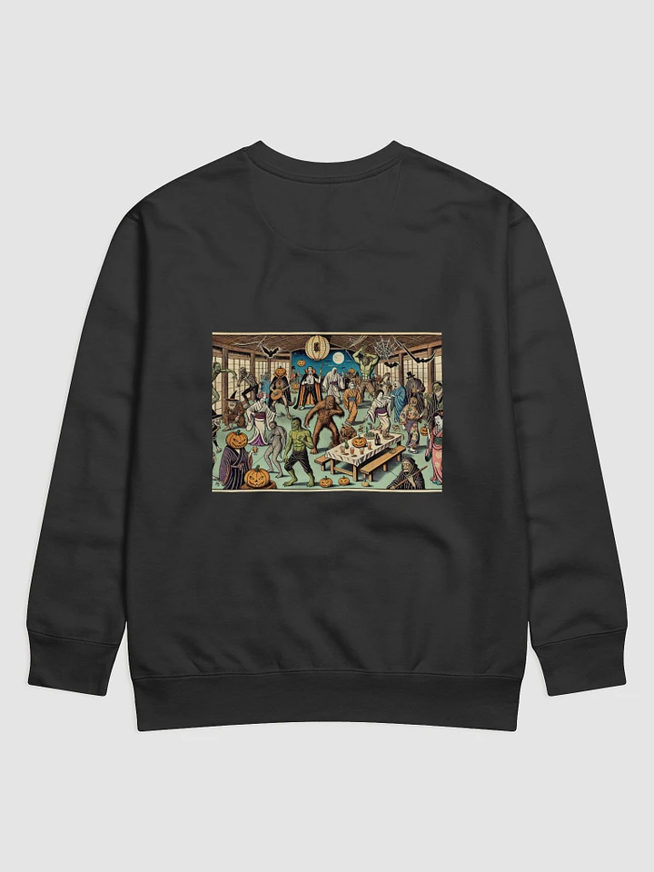 Unveil the Night: Ukiyo-e Halloween Monster Party Long Sleeve Shirt product image (2)