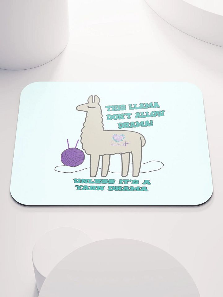 No Drama Lama Mouse Pad product image (1)
