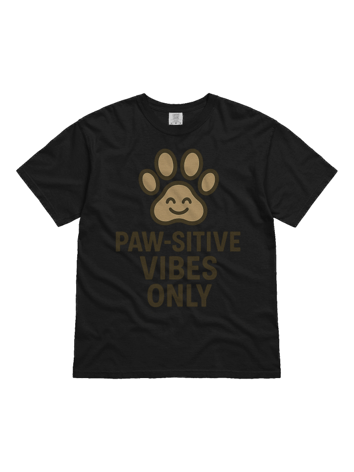Paw-sitive Vibes Only Tee product image (1)