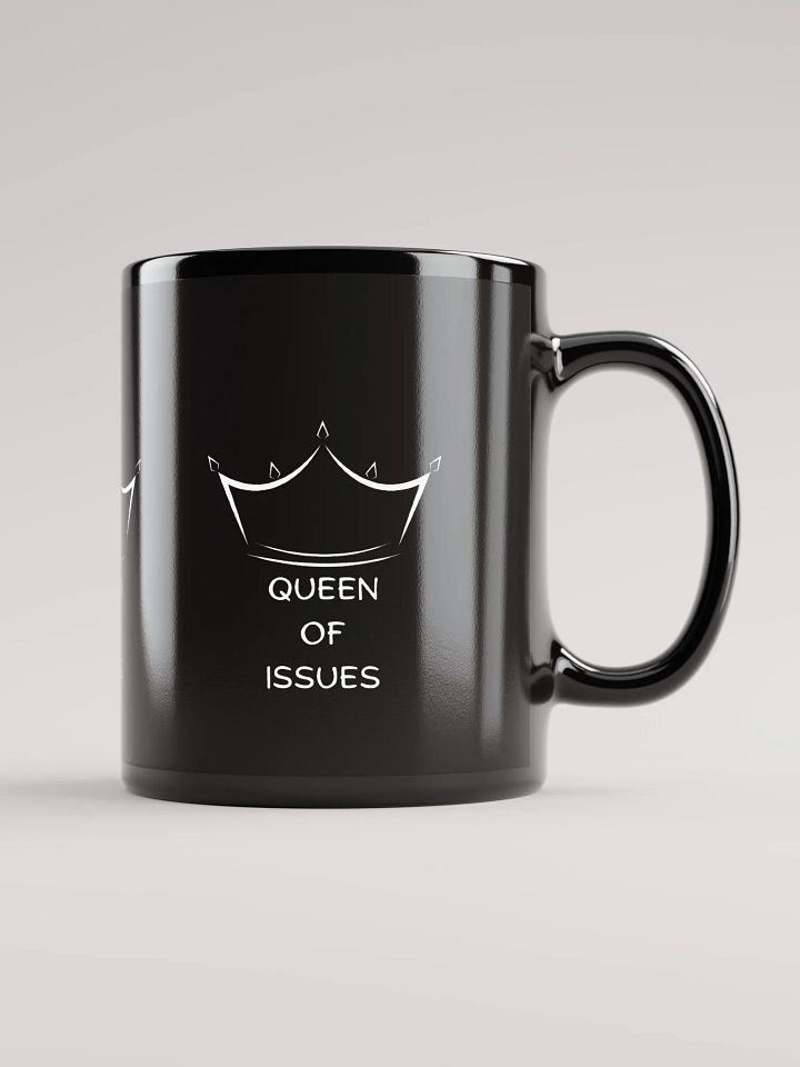 Queen Of Issues Mug-Black product image (2)