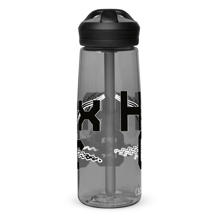 Eddy®+ Sports Water Bottle - Black HApex Gear Black Logo product image (2)