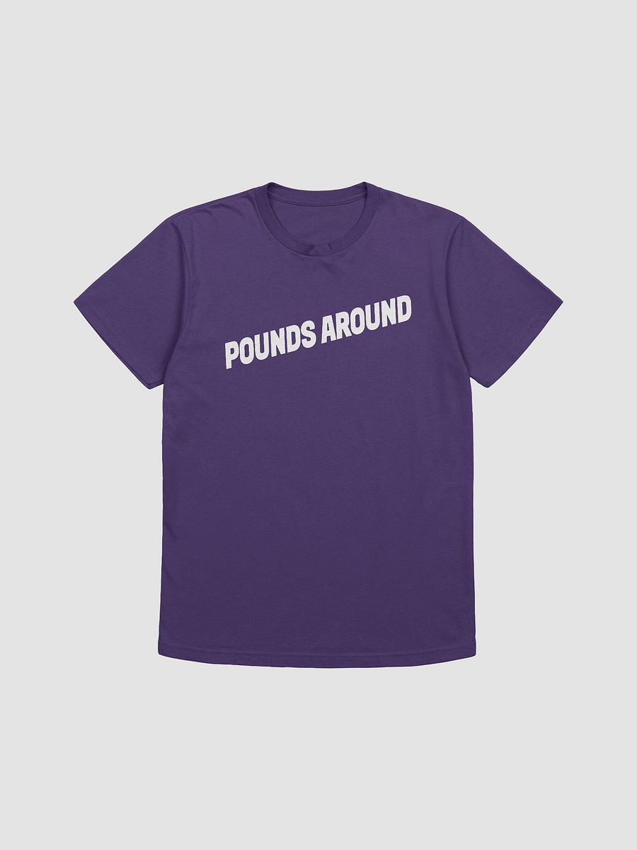 POUNDS AROUND PURPLE AND WHITE SHIRT product image (1)