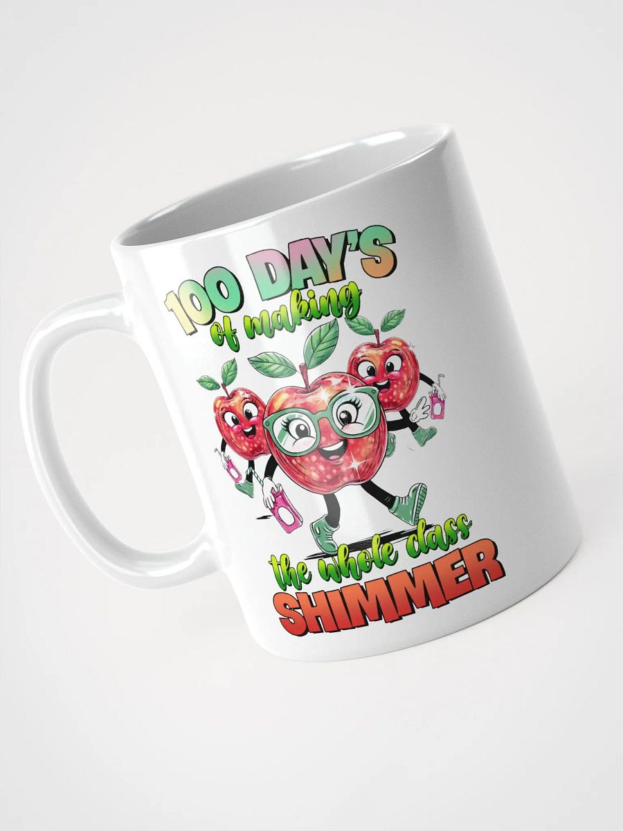 Shimmering Apple 100 Days Of School Mug product image (6)