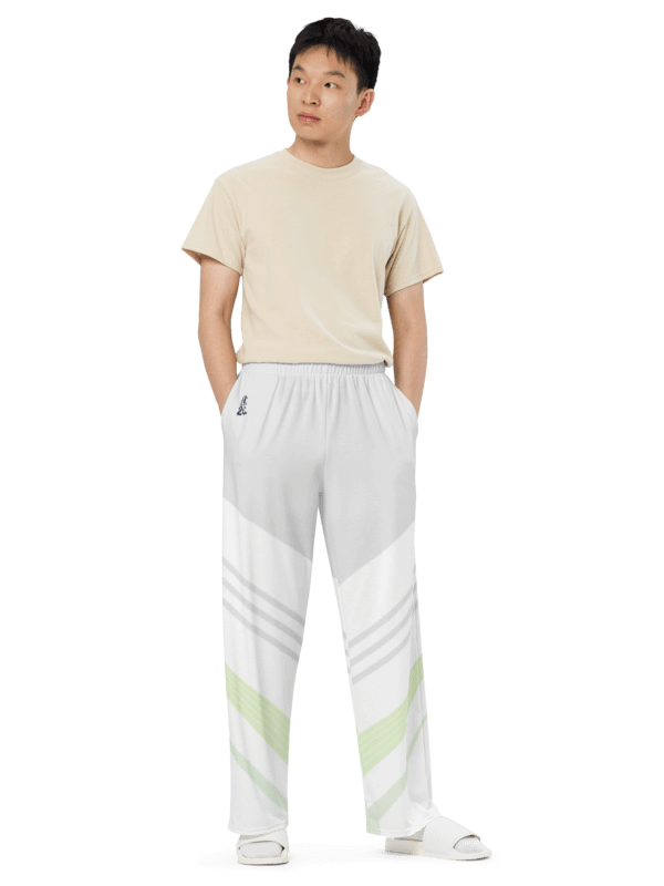 Preppy Geometrics Wide-Leg Pants | BRN.2C.C.™ product image (2)