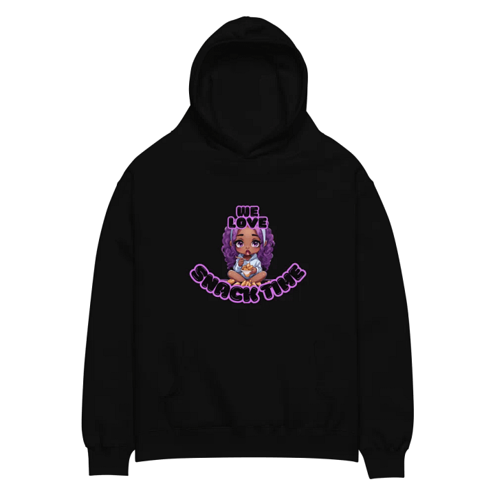 KAWAII SNACK TIME PREMIUM UNISEX OVERSIZED HOODIE product image (2)