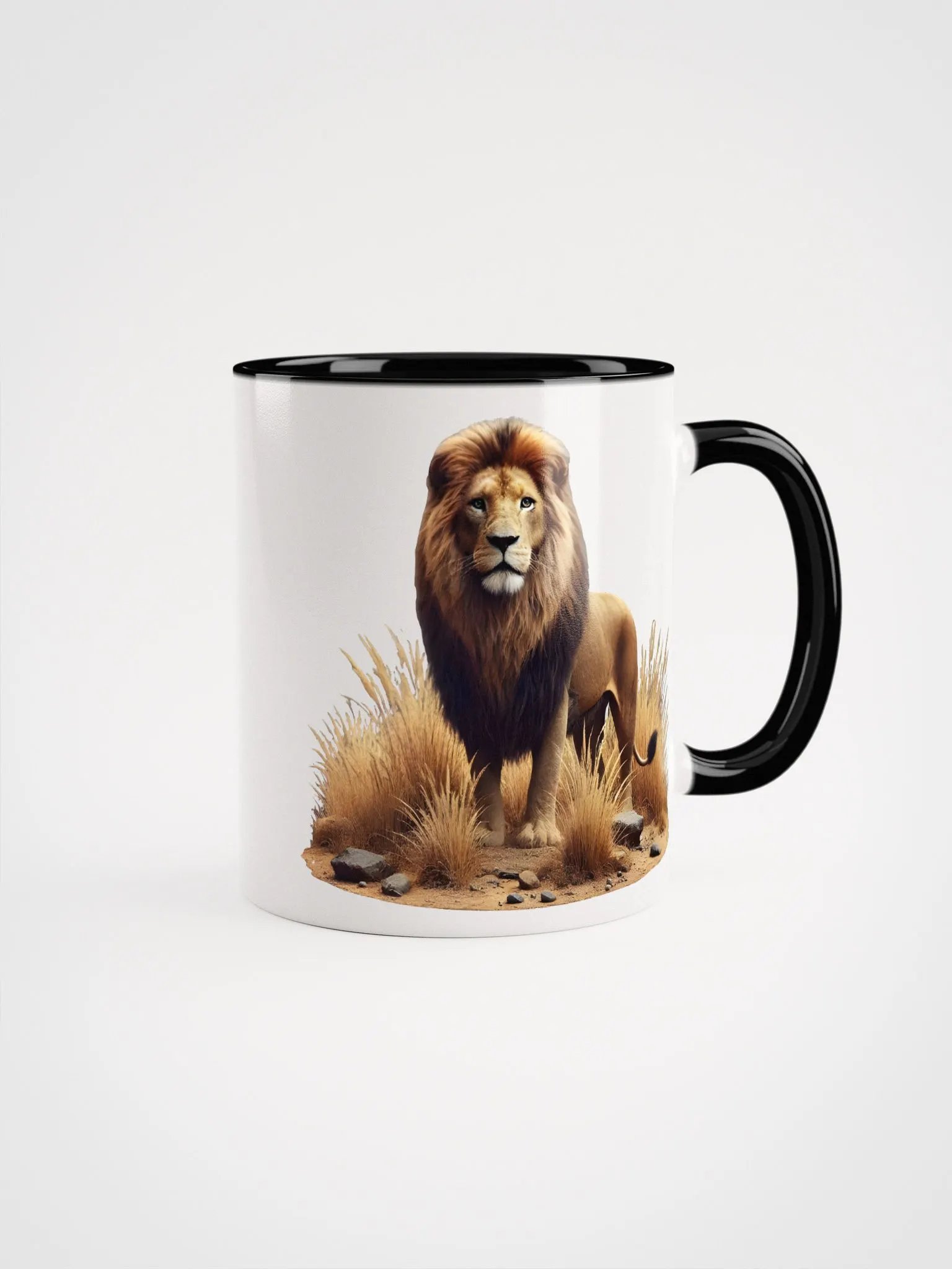 Majestic Lion Ceramic Mug. product image (1)