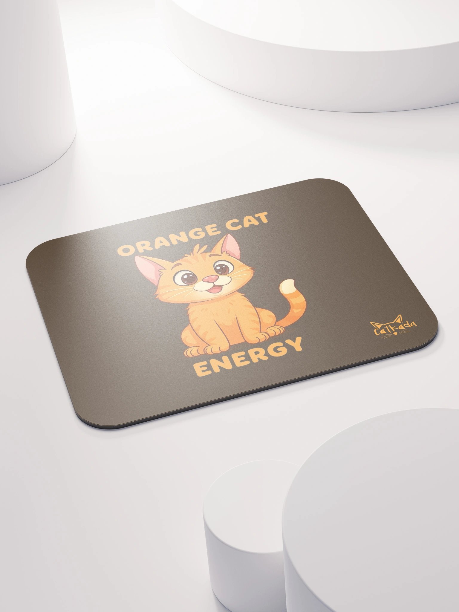 ORANGE CAT ENERGY MOUSEPAD product image (4)