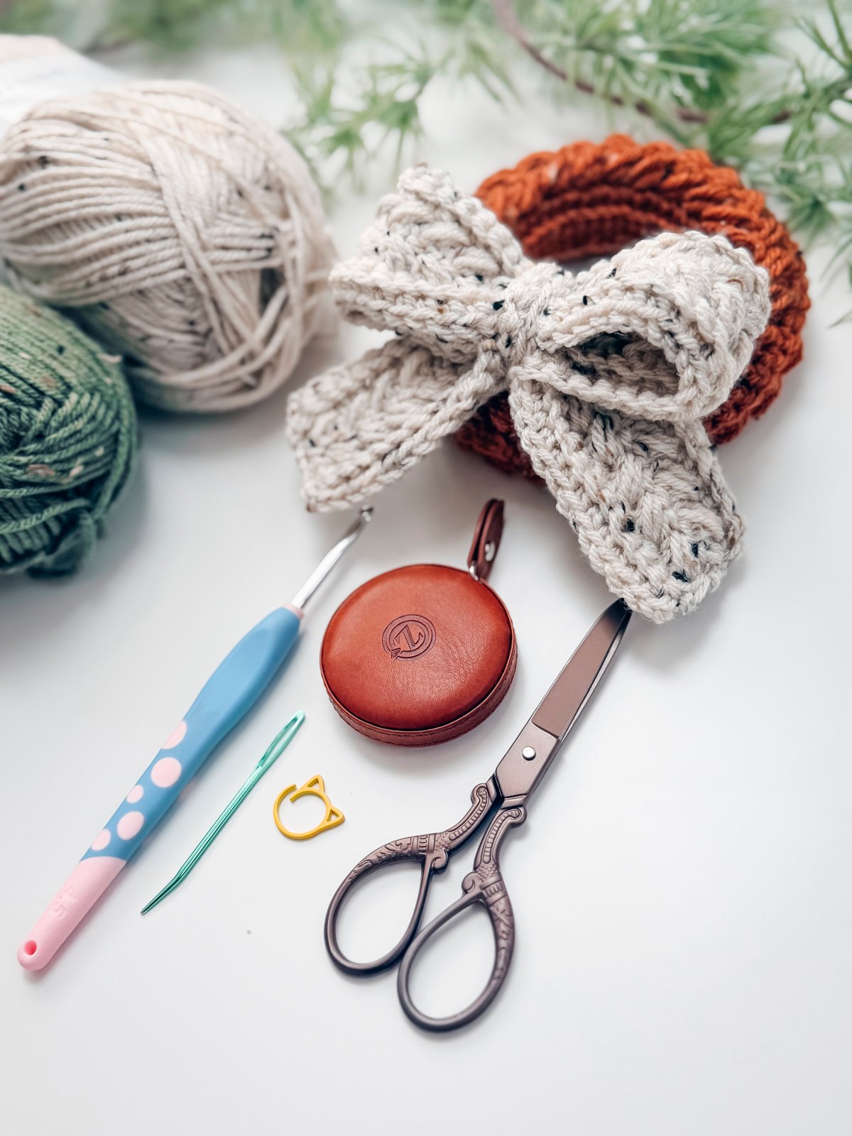 Wheat Stitch™ Wreaths Crochet Pattern product image (10)