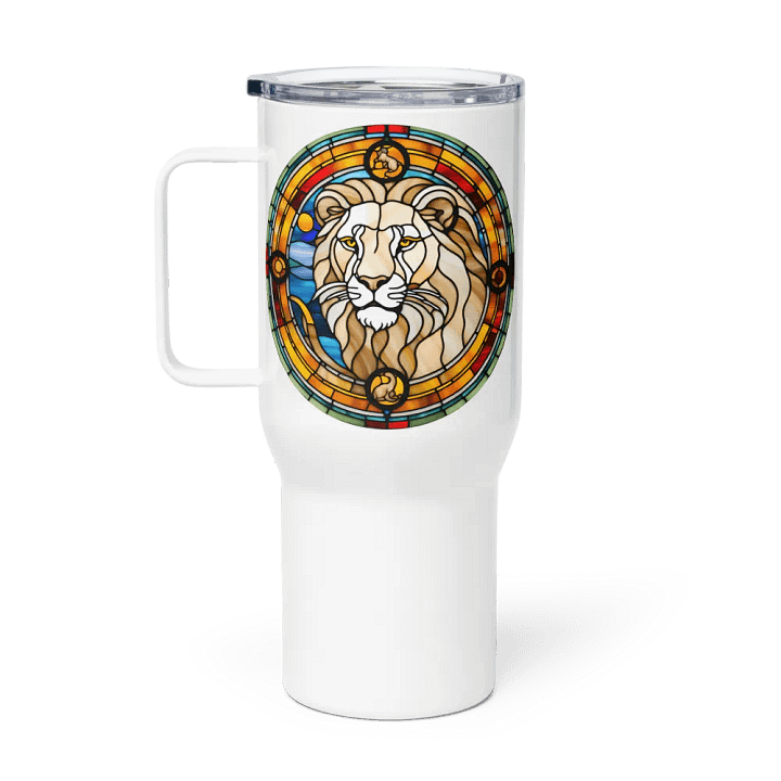 Spiritual Leo - Unique Travel Mug Design - Circle Energy product image (1)