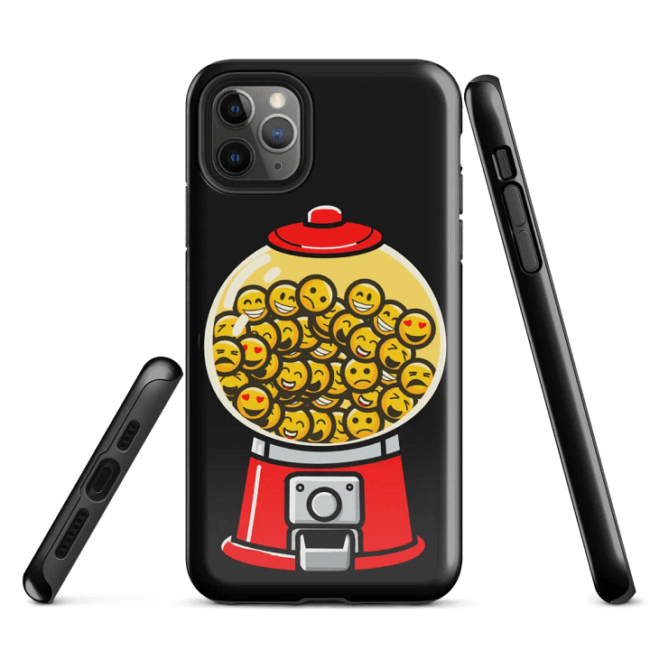 Emoji Gumball Machine Tough Case for iPhone® product image (3)