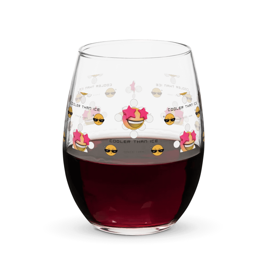 Cooler Than Ice Stemless Wine Glass product image (6)