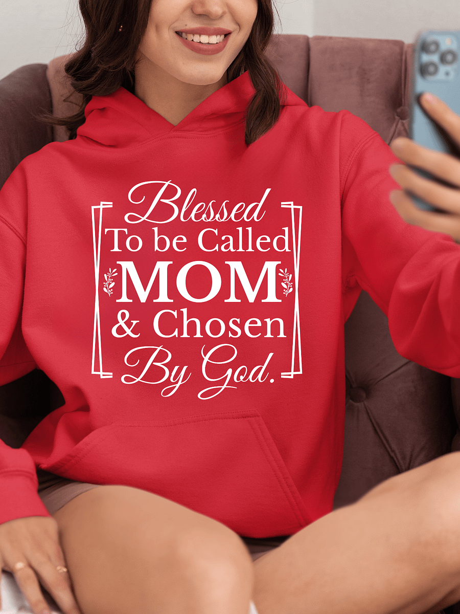Chosen By God Mom, Gildan Hoodie product image (6)
