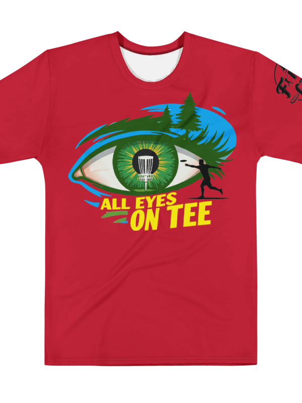 Fancy Lads Men's Red T-Shirt "All Eyes On Tee" product image (1)