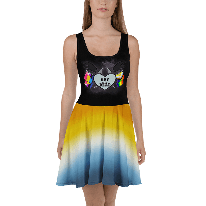 Kay_of_the_Dead Pride Logo Dress With Aroace Pride Skirt product image (2)