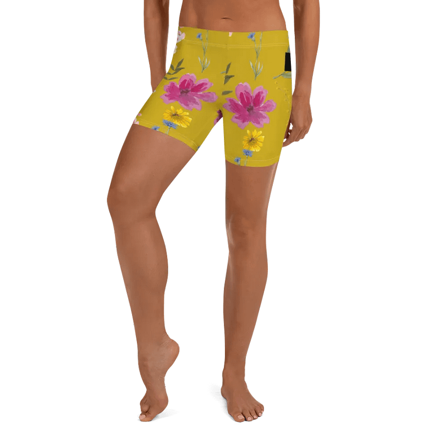 Botanical Bliss All-Over Print Shorts product image (3)