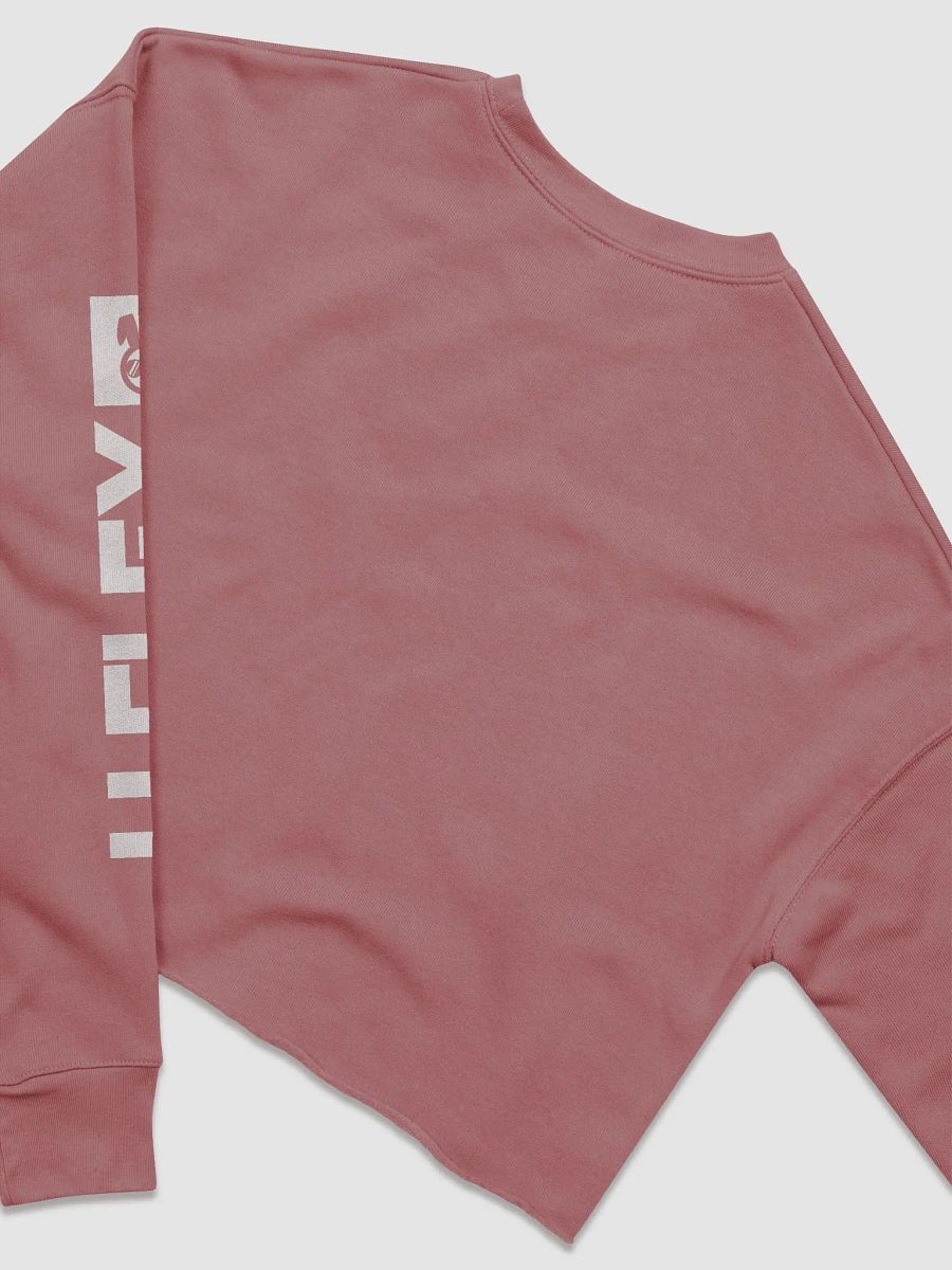 U Flex Bella Women's Fleece Crop Sweatshirt product image (7)