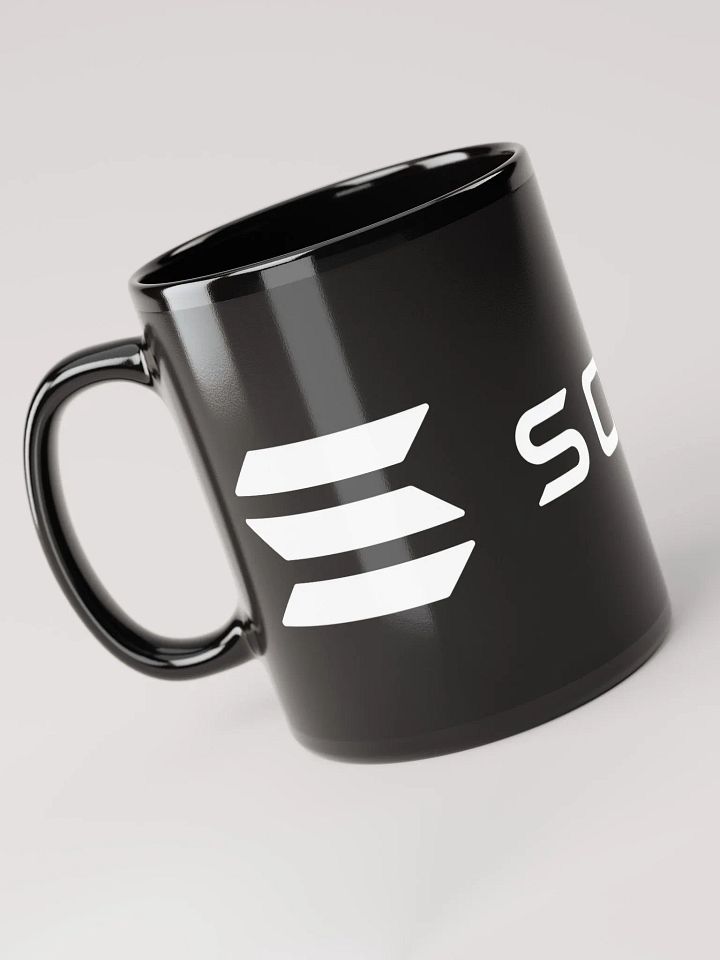 Solana Logo Black Mug product image (1)