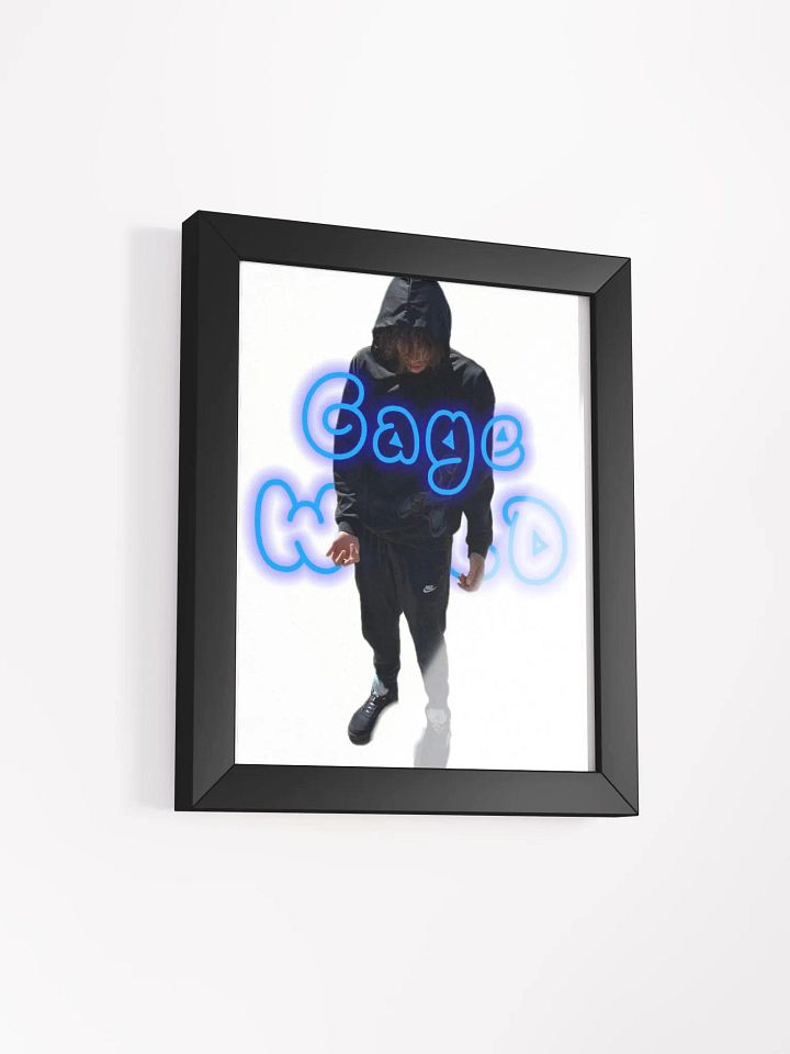 Gage WRLD Personal Framed High-Quality Matte Poster product image (54)