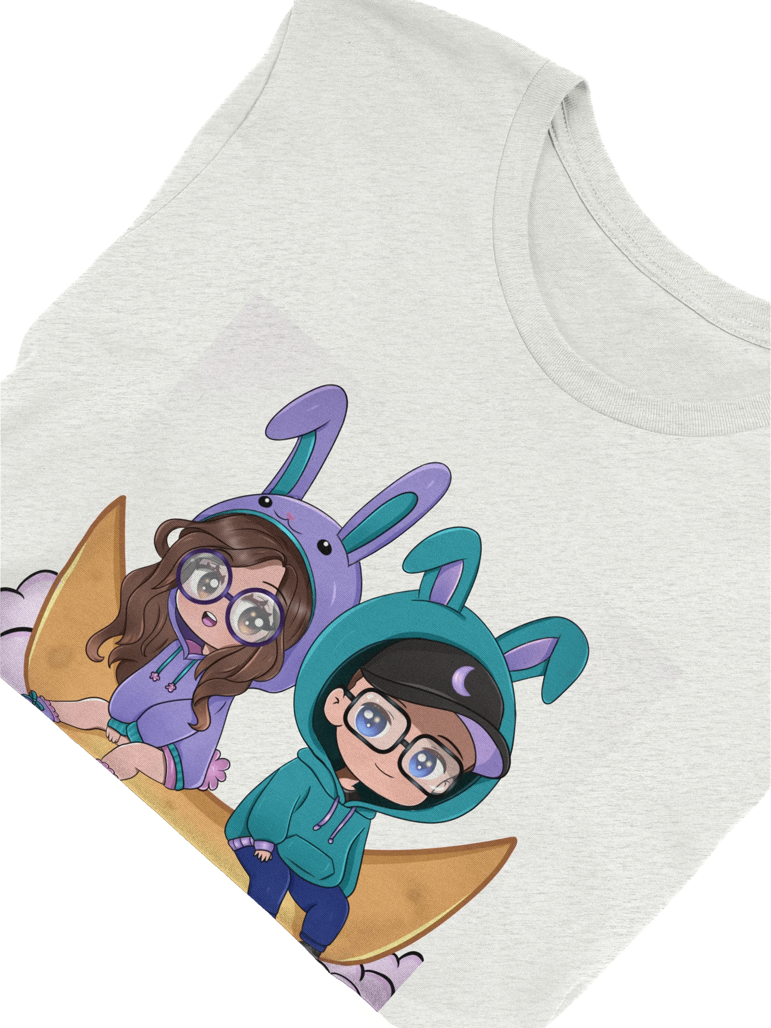 Moon bunnies t-shirt product image (25)