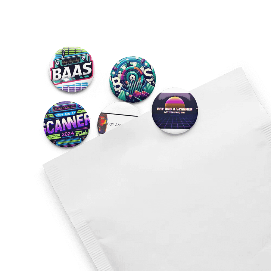FreqFanatic 5-Pack Pin Set product image (4)