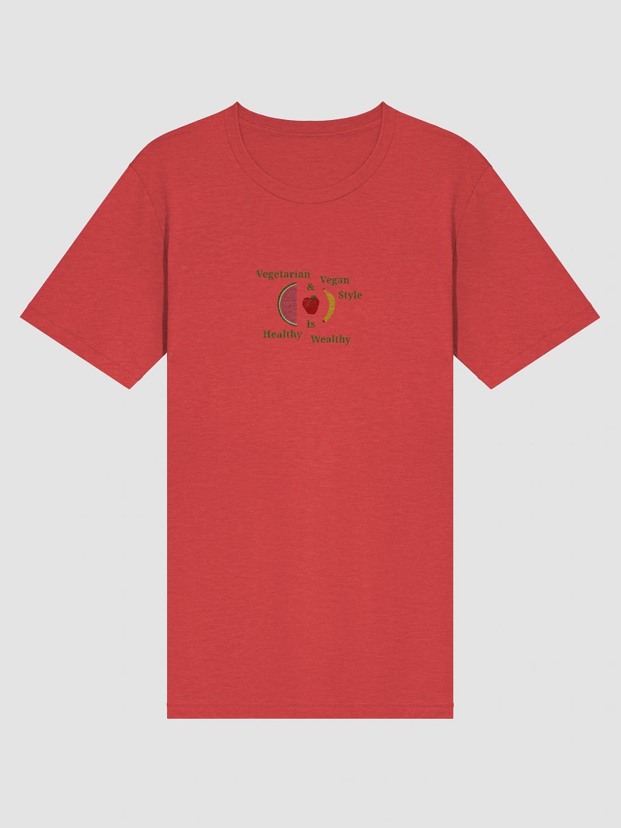 Healthy & Wealthy Vegetarian T-Shirt product image (3)