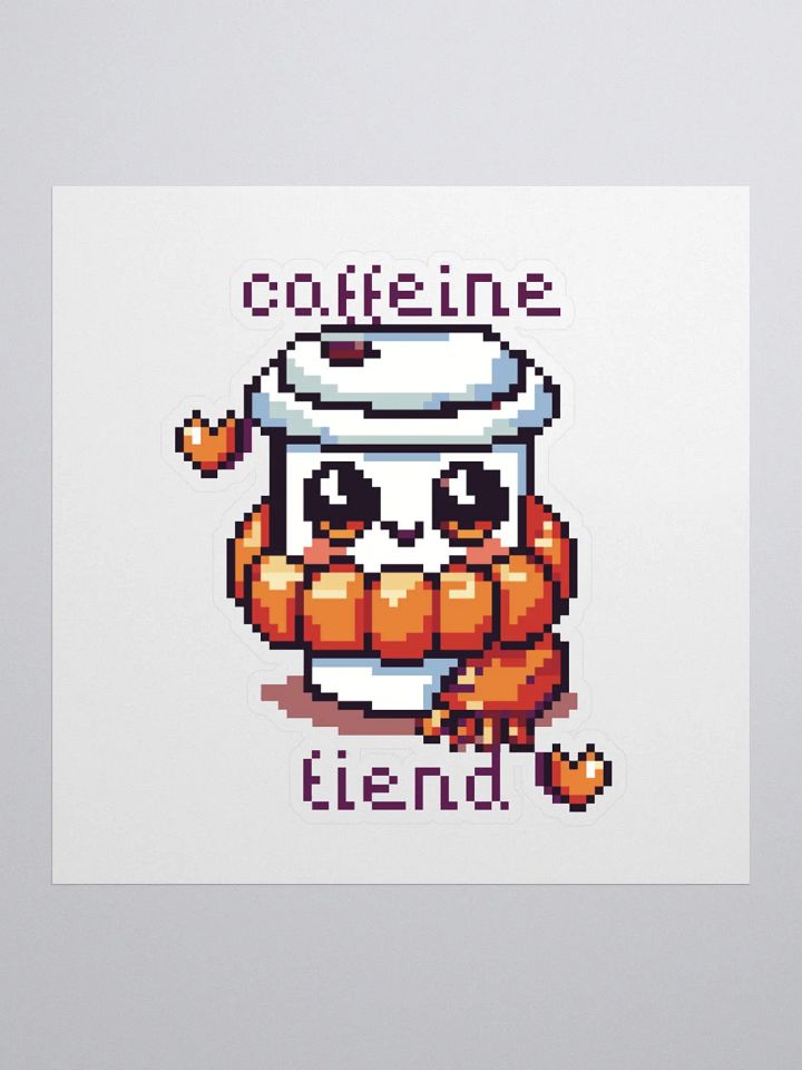 Coffee Addict Sticker product image (3)