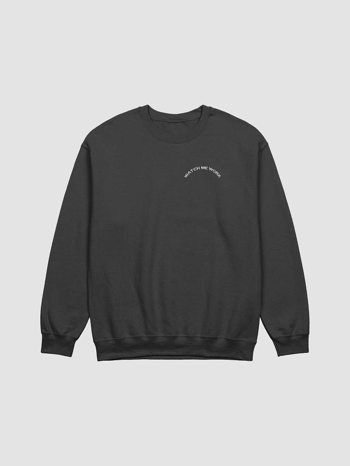 WatchMeWork Signature Crewneck - Black product image (1)