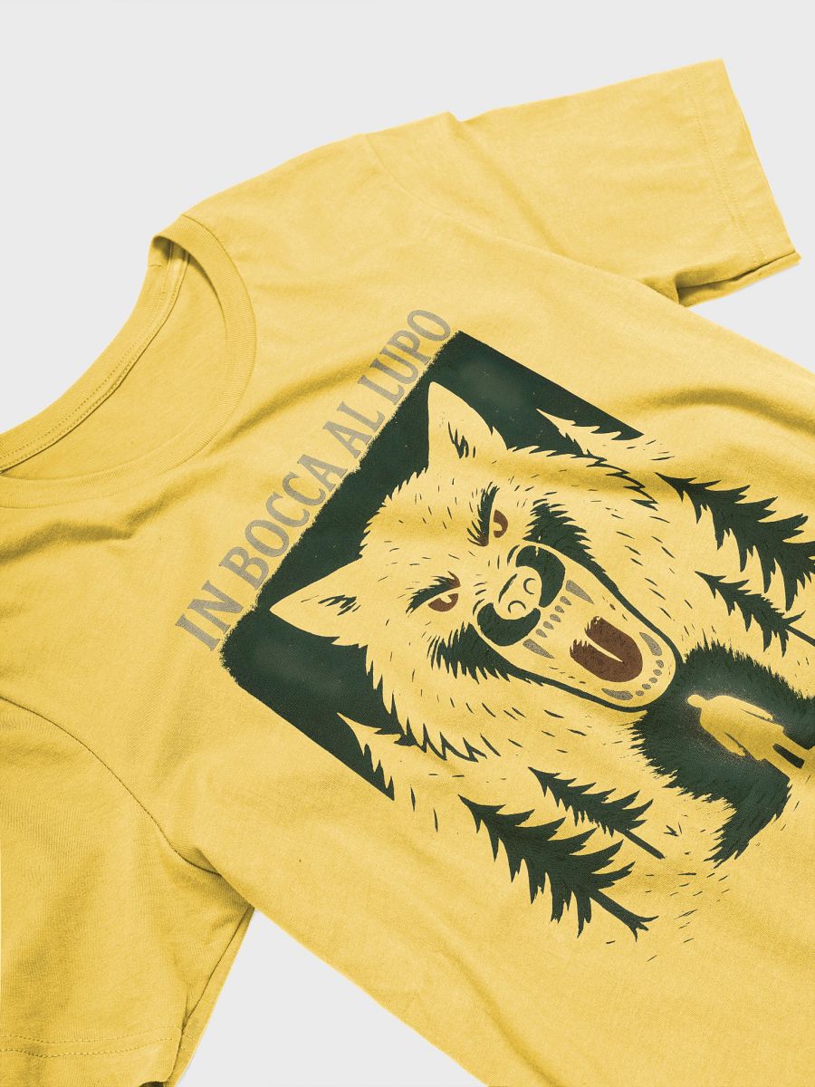 In bocca al lupo t-shirt by dark alphabet product image (99)