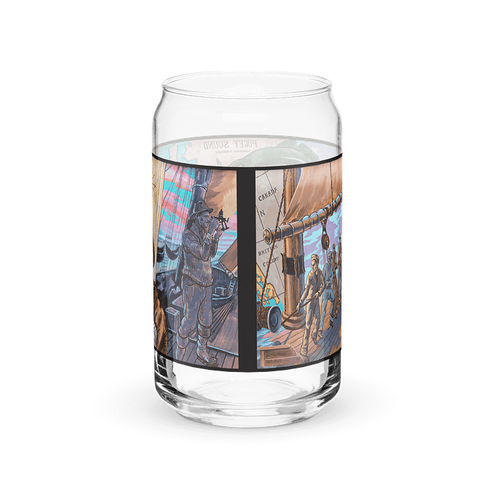 Poulsbo Maritime Glass Can product image (6)