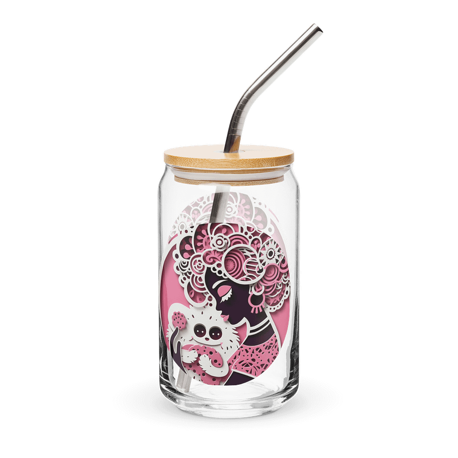 Whimsical Creature Can-Shaped Glass product image (5)