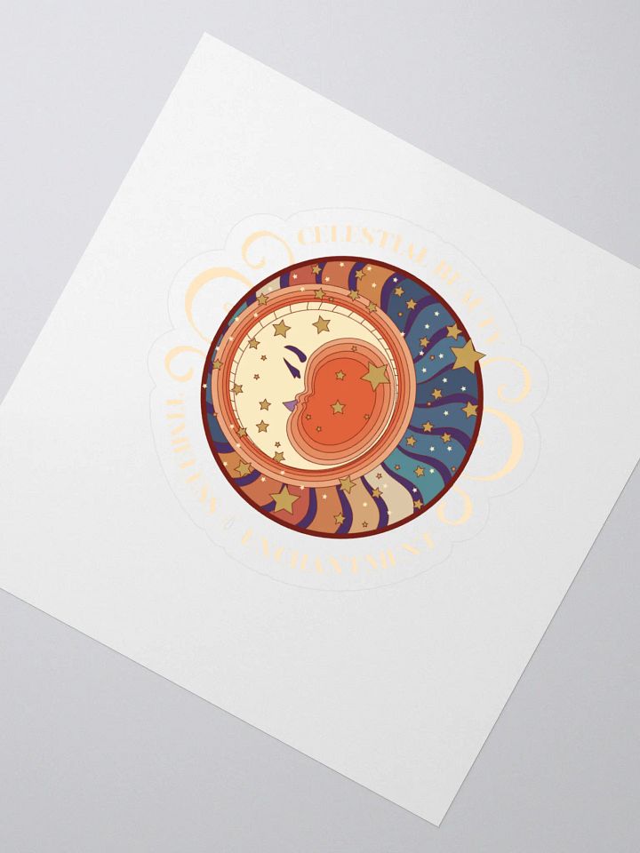 Celestial Harmony Kiss Cut Stickers product image (2)
