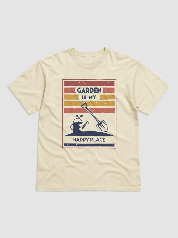 Garden is My Happy Place Vintage Garden Tee product image (1)