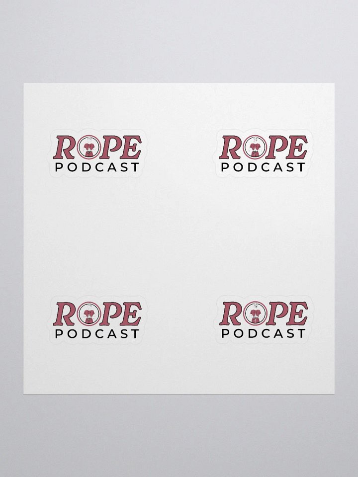 Rope Podcast Logo Stickers product image (1)