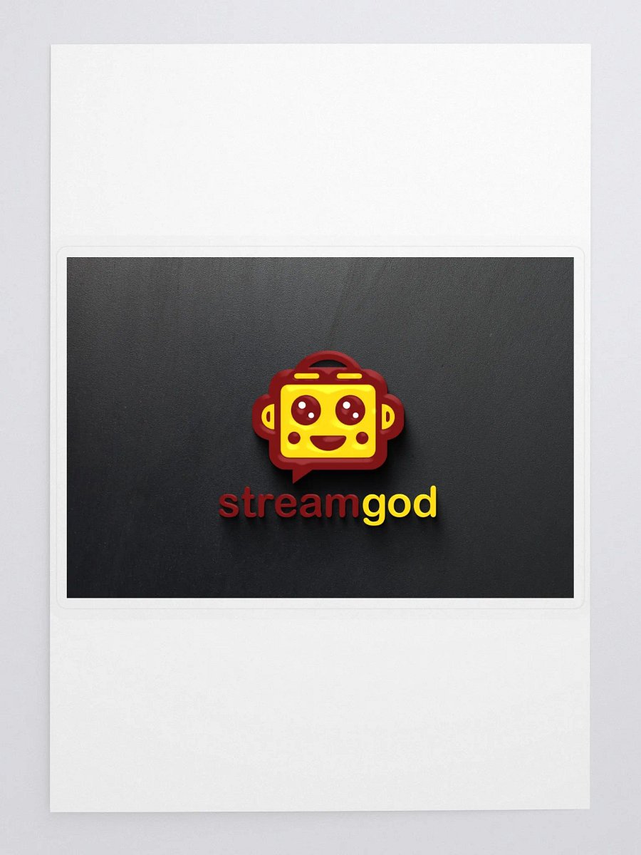 STREAMGOD sticker product image (3)