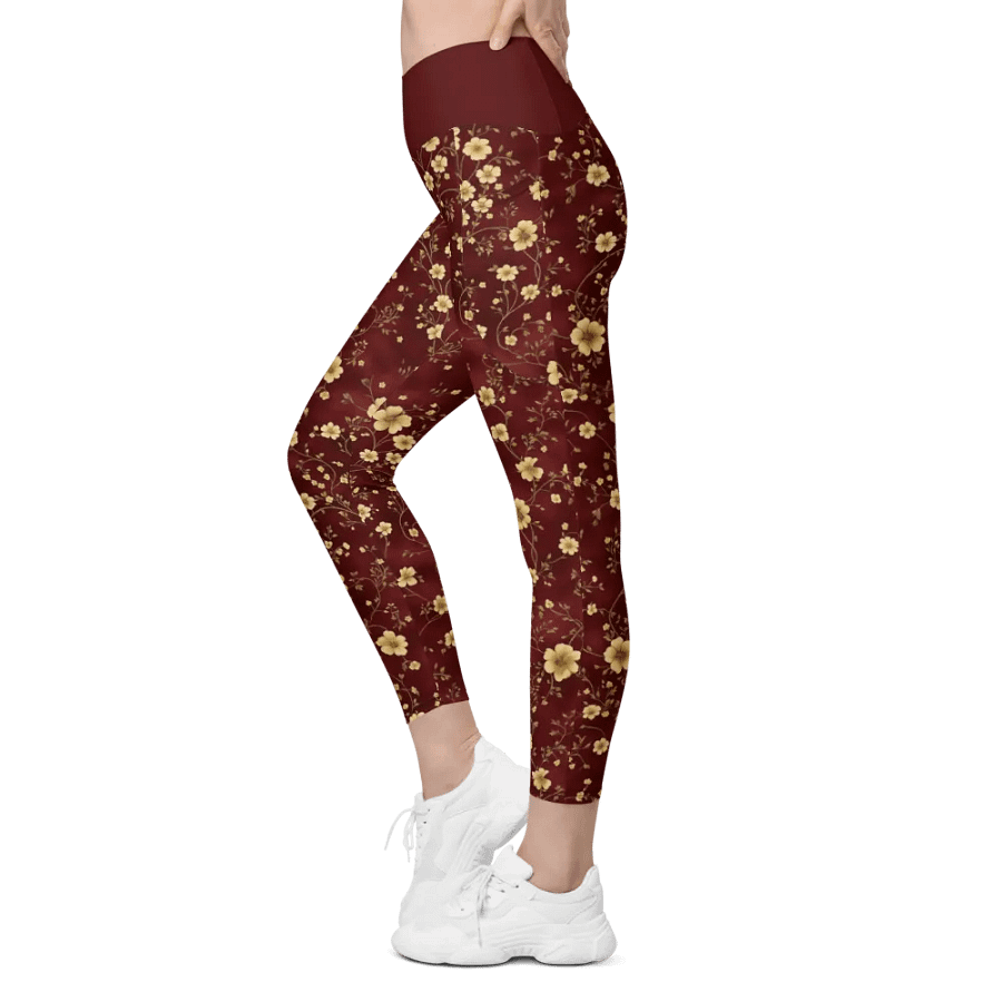 Agni - Crossover Leggings with Pockets product image (4)