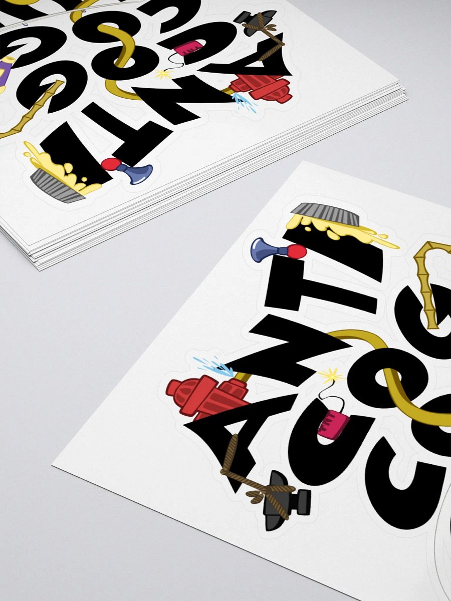 Anti Cog Cog Club Sticker product image (4)