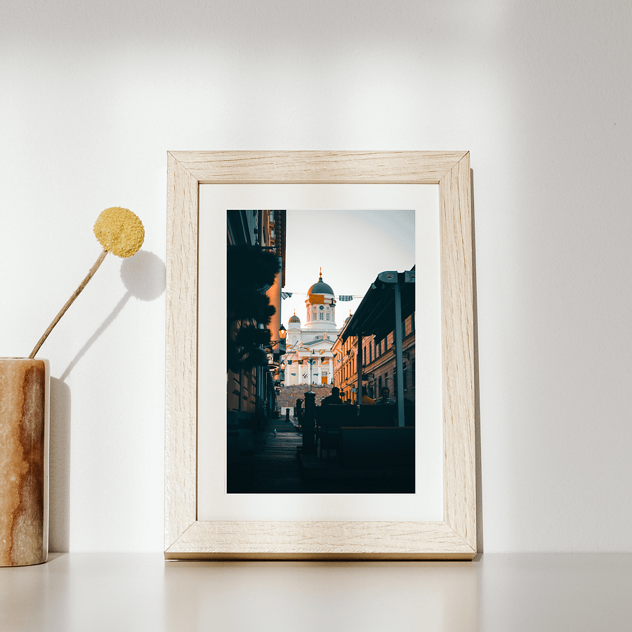 Golden Hour Grandeur: Helsinki Cathedral product image (4)