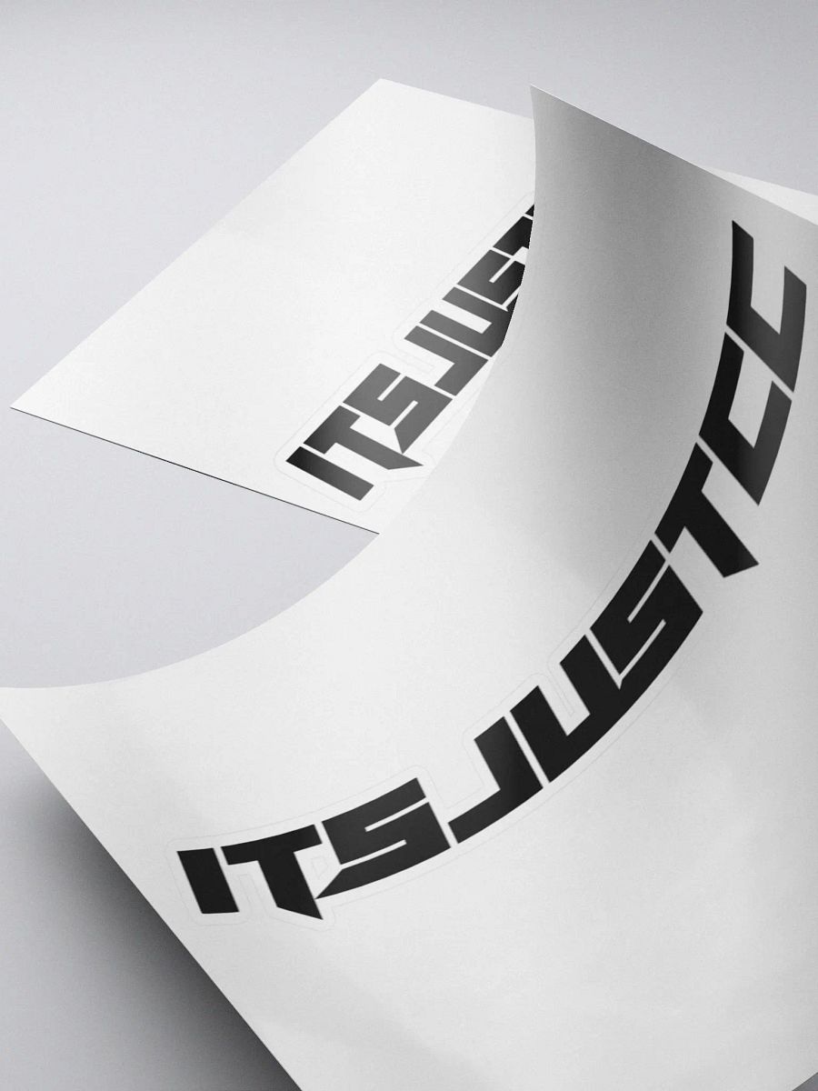 ItsJustCC Black Text Sticker product image (4)