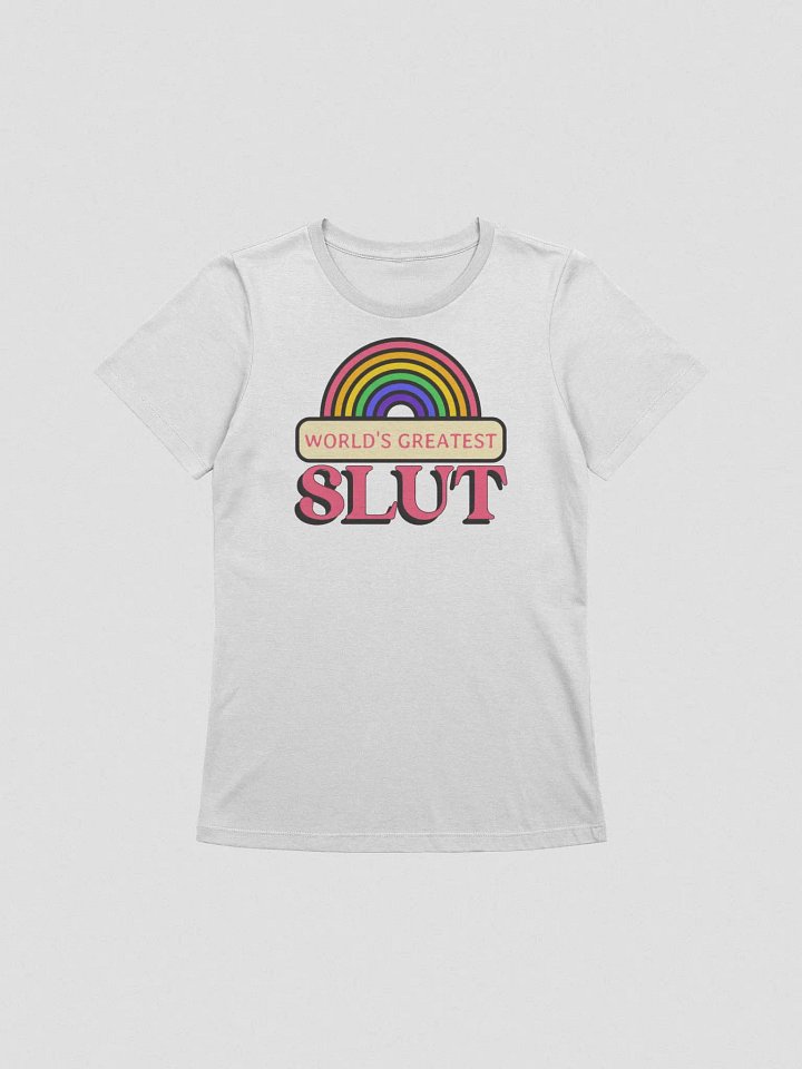 World's Greatest Slut supersoft femme cut t-shirt product image (2)