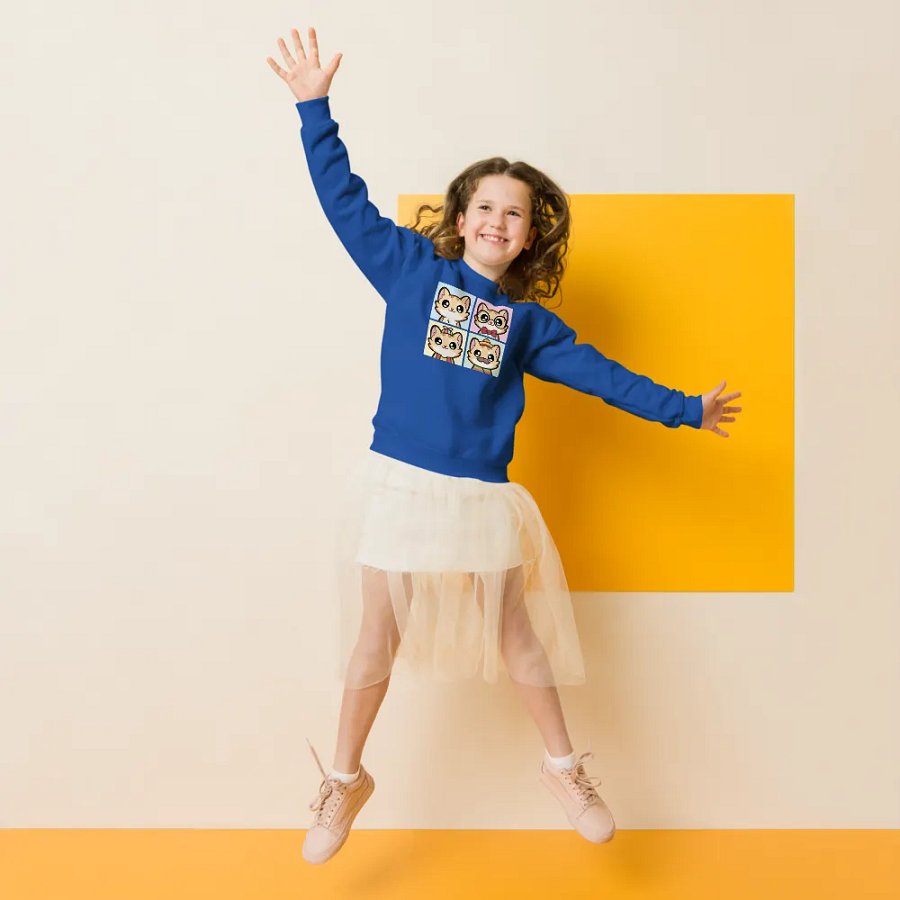 Toti Badges Youth Sweatshirt product image (7)