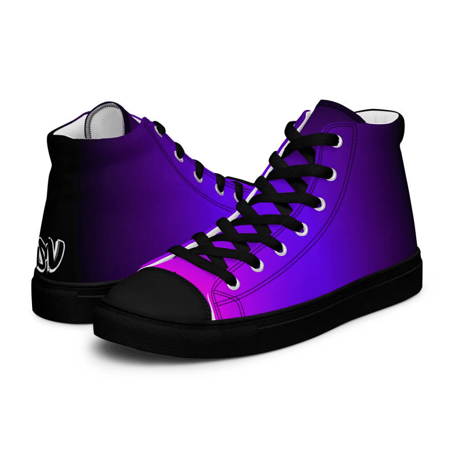 STRAIGHT VIBIN NEON COLOR FADE STYLE WOMEN'S CANVA SHOES product image (10)