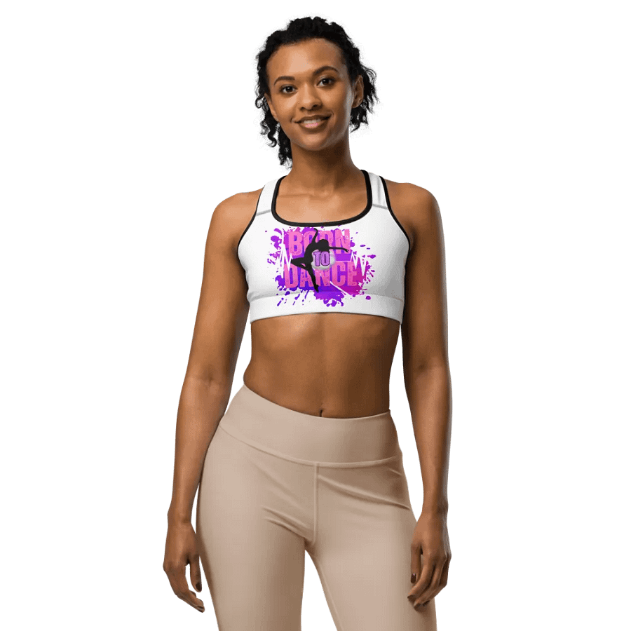 Born to Dance Her Silhouette Sporty Bra product image (1)