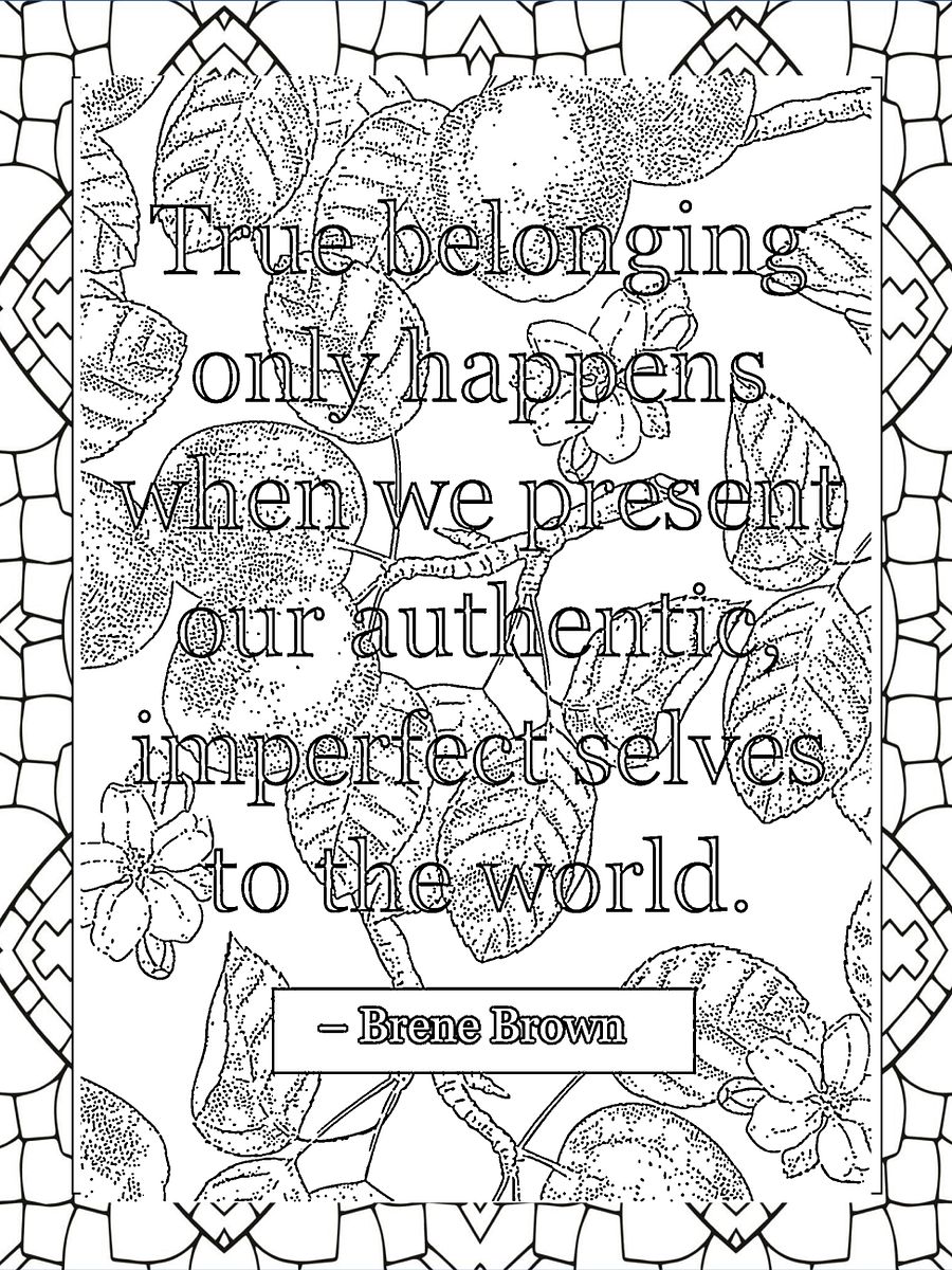 40 Goals Quotes Coloring Pages with Patterns: Motivational Coloring Book for Successful Young Women product image (4)